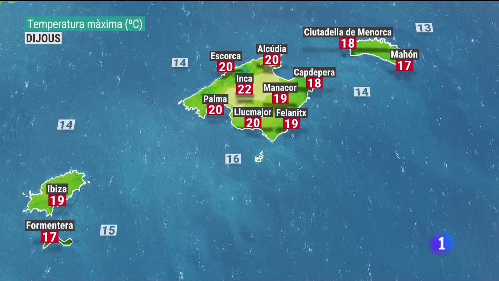 El temps a les Illes Balears - 15/03/2023 - RTVE.es