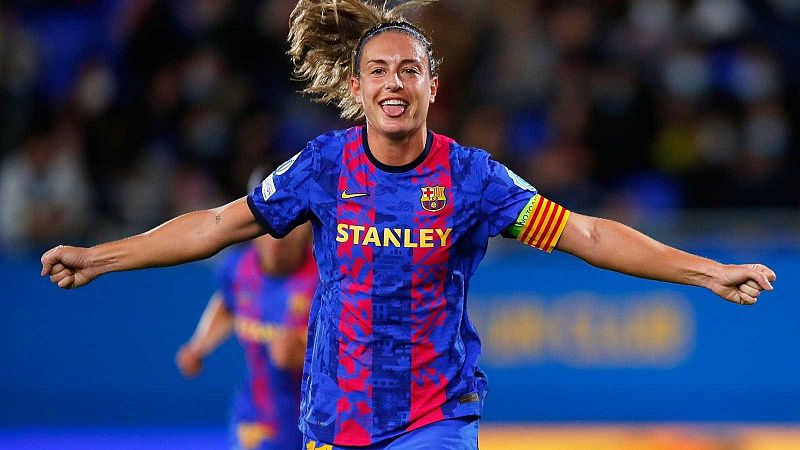 Alexia Putellas en una entrevista para Harper's Bazaar