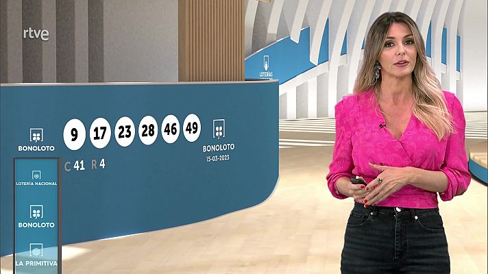 Loterías - Sorteo de la Bonoloto del 15/03/2023
