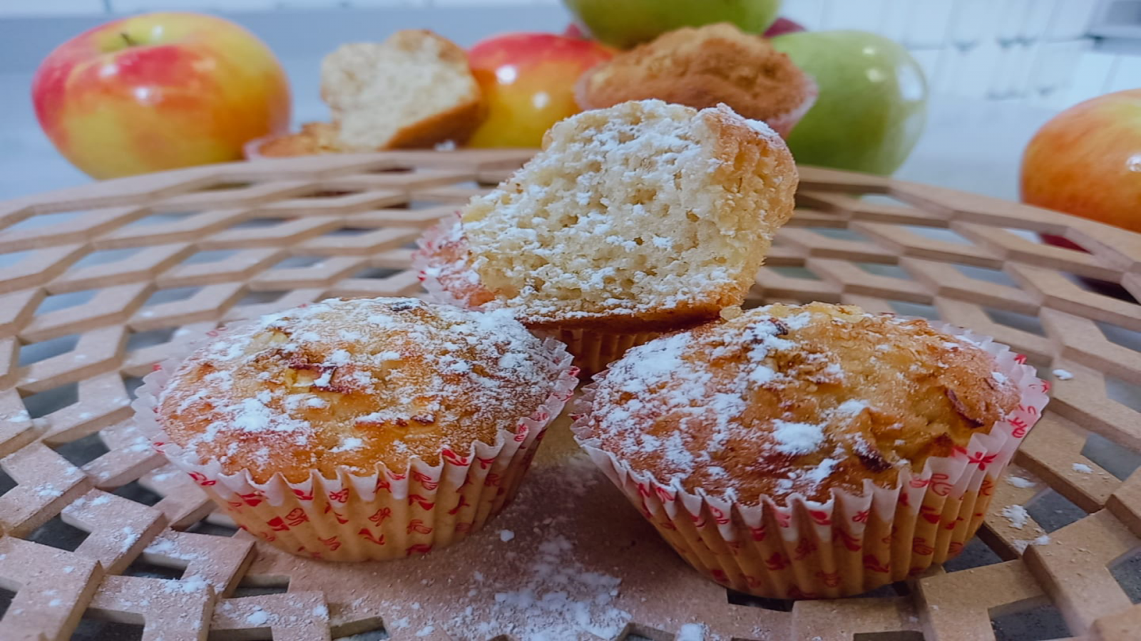 Receta de magdalenas de manzana al anís del chef Sergio Fernández