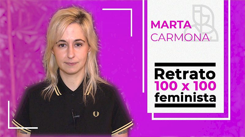 Retrato 100x100 feminista: Marta Carmona