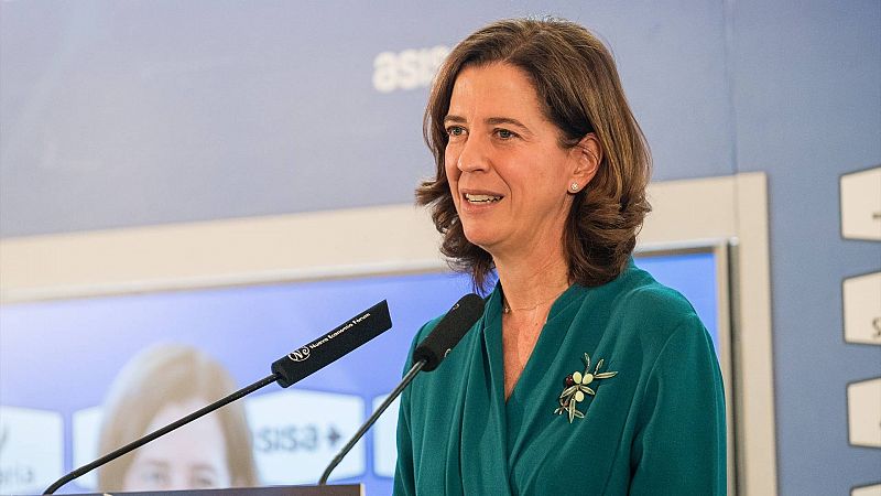 Alejandra Kindelán asegura que "no hay riesgo de contagio en la banca española"