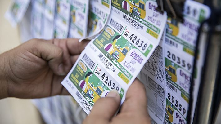 Telediario 1 - La ONCE niega el cobro de un premio de 400.000 euros por ludopatía