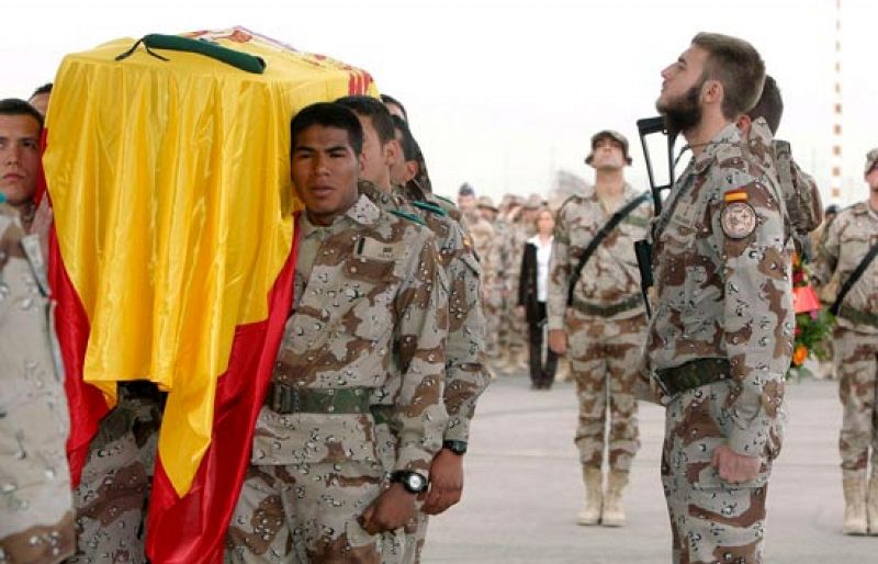 El cuerpo del soldado muerto en Afganistán, repatriado a España