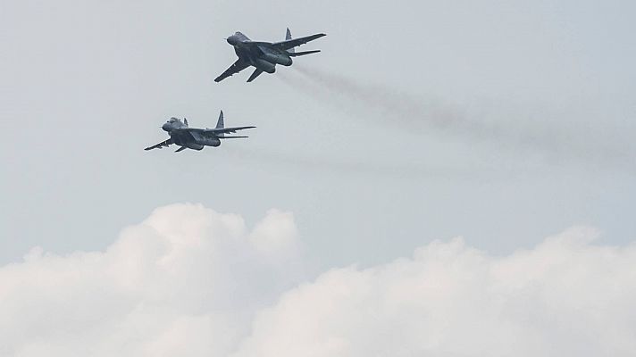 Eslovaquia enviará aviones MiG a Ucrania
