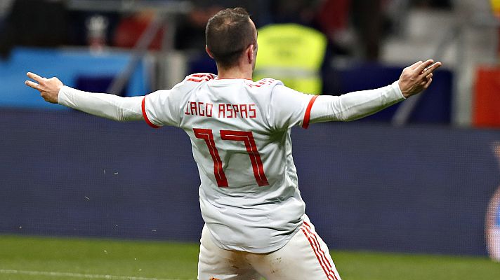 Telediario 1 - Aspas, Nacho o David García, nombres destacados de la renovada lista de De La Fuente