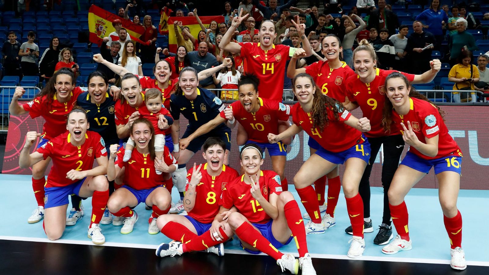 España gana a Portugal y jugará la final de la Eurocopa femenina de fútbol sala