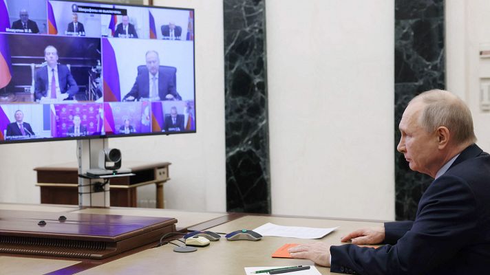 La tarde en 24h - Pilar Requena, presidenta de la Red de Periodismo de Investigación de la UER analiza la orden arresto a Putin por parte de la CPI