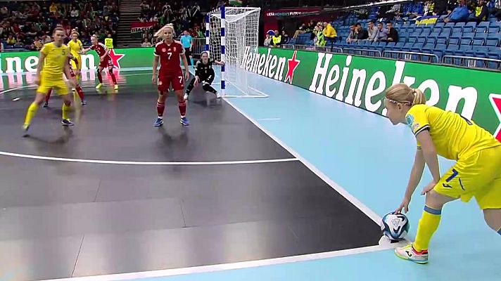 Fútbol Sala - Cto. de Europa Femenino. 2ª semifinal: Ucrania - Hungría