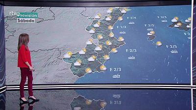 Intervalos de viento fuerte en el norte de Galicia, Cantábrico, Pirineos y Canarias