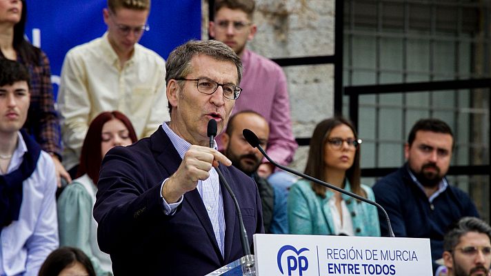 Informativo 24h - Feijóo ve la moción como "un balón de oxígeno" para Sánchez