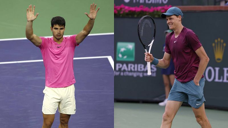 Alcaraz vs Sinner: el futuro del tenis se juega en Indian Wells - ver ahora
