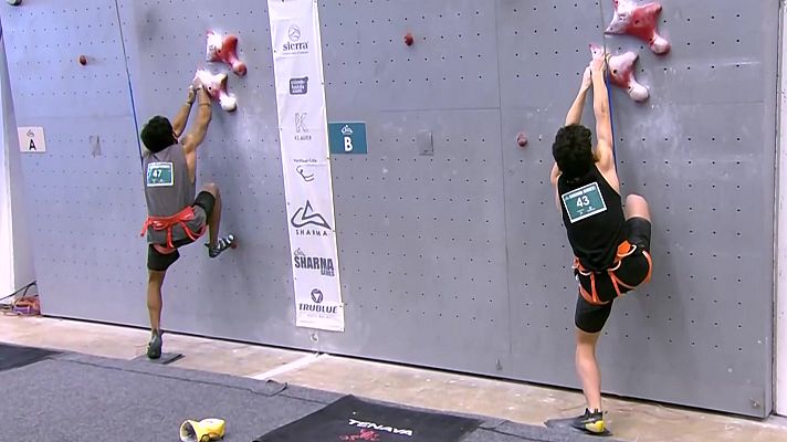 Escalada deportiva - Sharma Series. 1/4 final, semifinales y finales velocidad