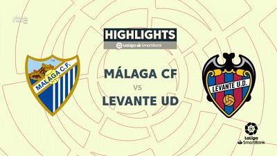 M�laga - Levante: resumen del partido de la 32� jornada de Segunda - ver ahora