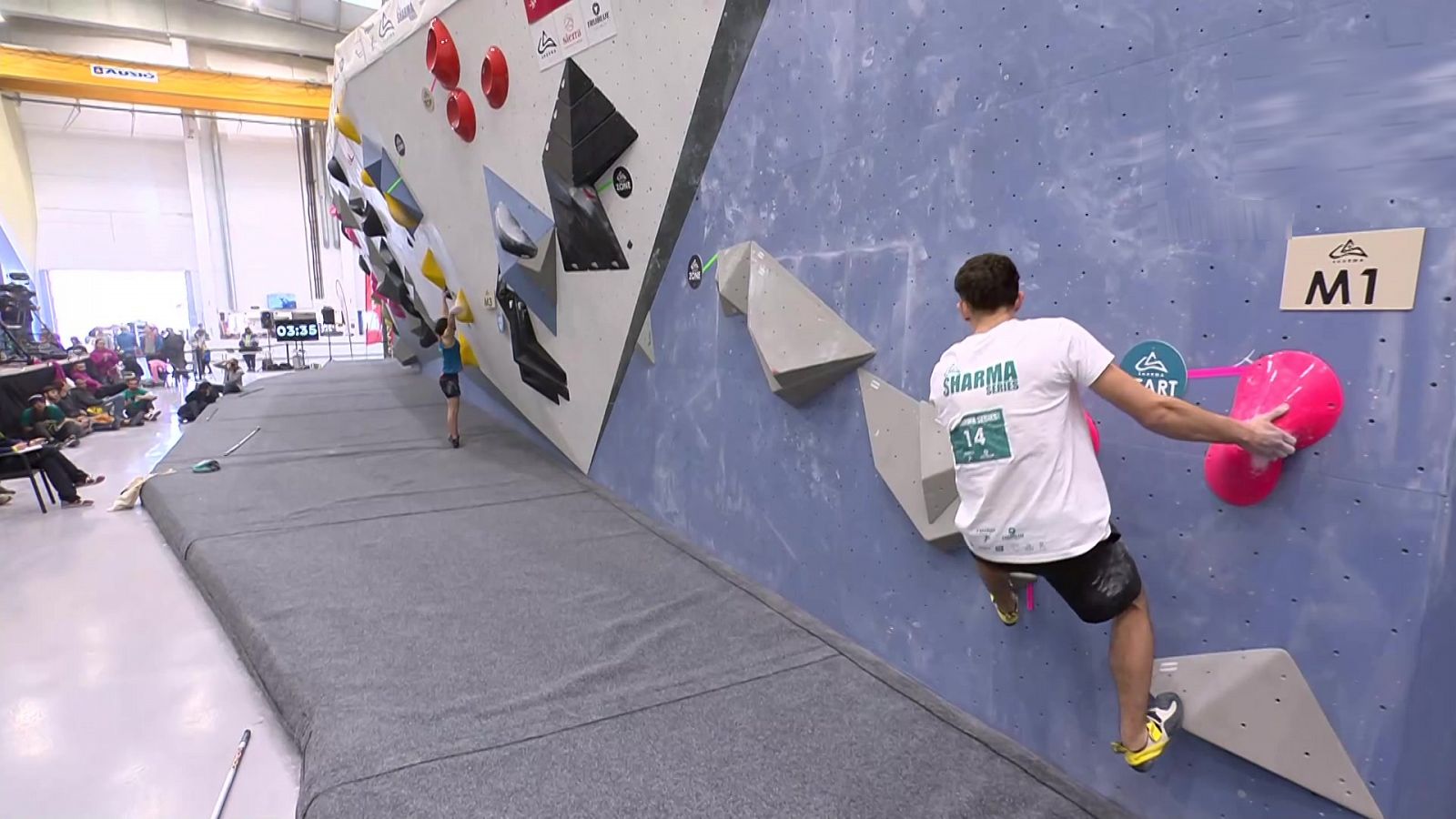 Escalada - Sharma Series. Finales Boulder - RTVE Play