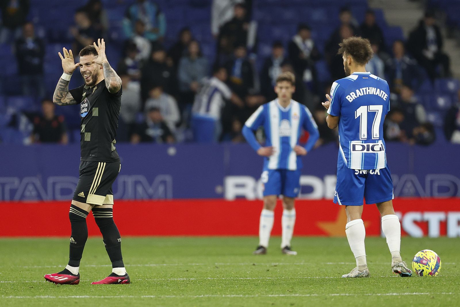 Espanyol - Celta: resumen del partido de 26ª jornada de Liga