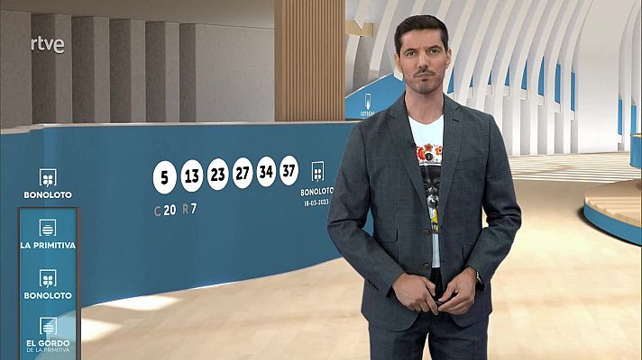 Loterías - Sorteo de la Bonoloto y Primitiva del 18/03/2023