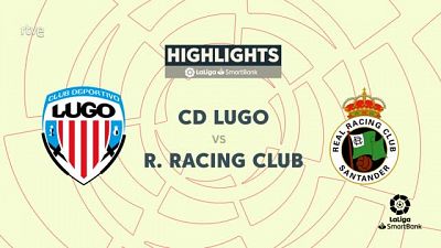 Lugo - Racing de Santander: resumen del partido de la 32� jornada de Segunda - ver ahora