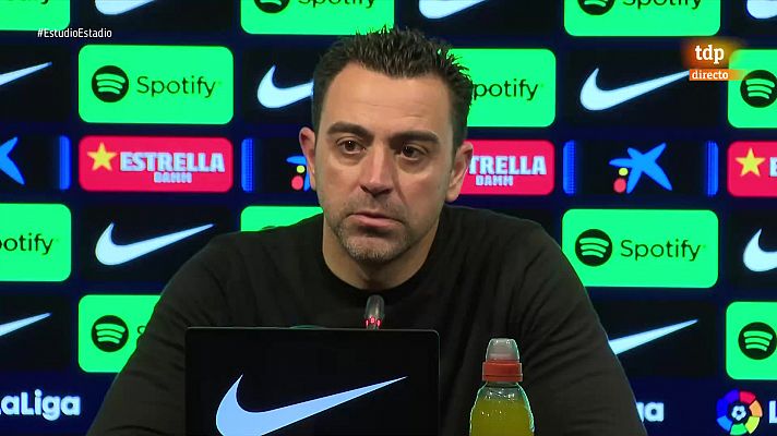 Estudio Estadio - Xavi: "Tengo la impresión de que esta liga solo la podemos perder nosotros"