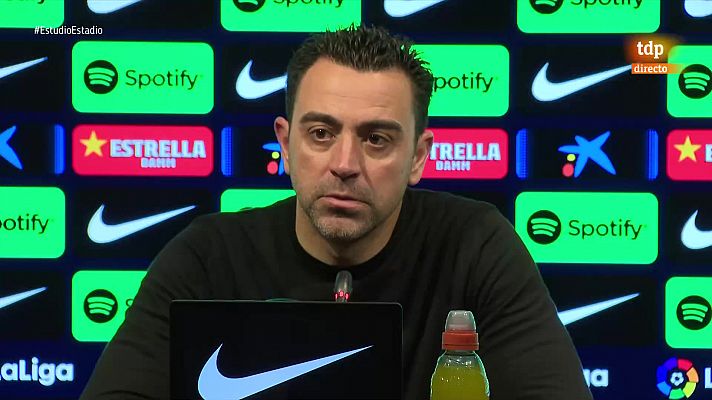 Xavi: "Tengo la impresión de que esta liga solo la podemos perder nosotros"