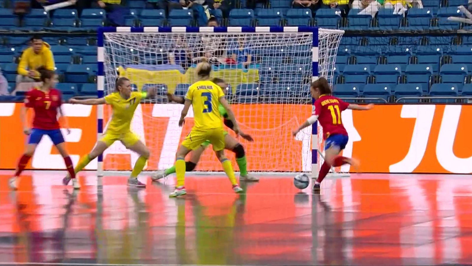Fútbol Sala - Campeonato de Europa femenino. Final: Ucrania - España - ver ahora