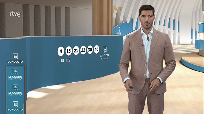 Loterías - Sorteo de Loteria Nacional, Bonoloto y El Gordo de la Primitiva del 19/03/2023
