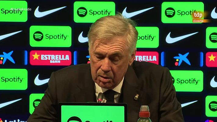 Ancelotti: "No ganamos por un fuera de juego del que tenemos dudas"