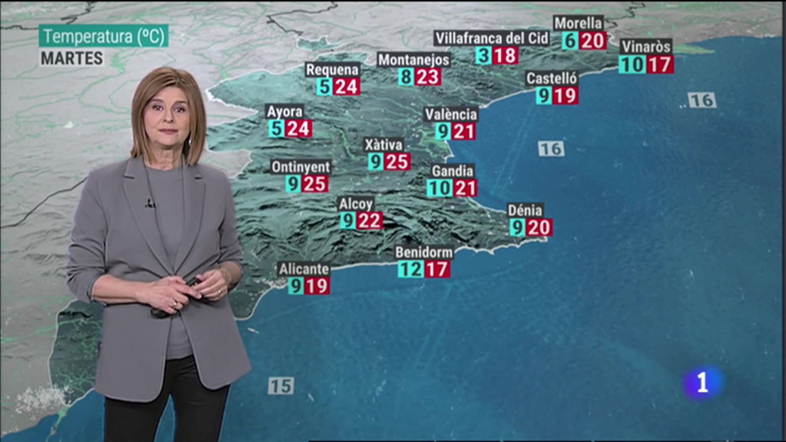 El tiempo en la Comunitat Valenciana 20/03/23