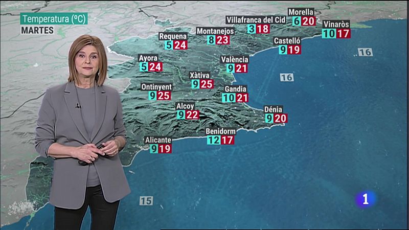 El tiempo en la Comunitat Valenciana 20/03/23 ver ahora