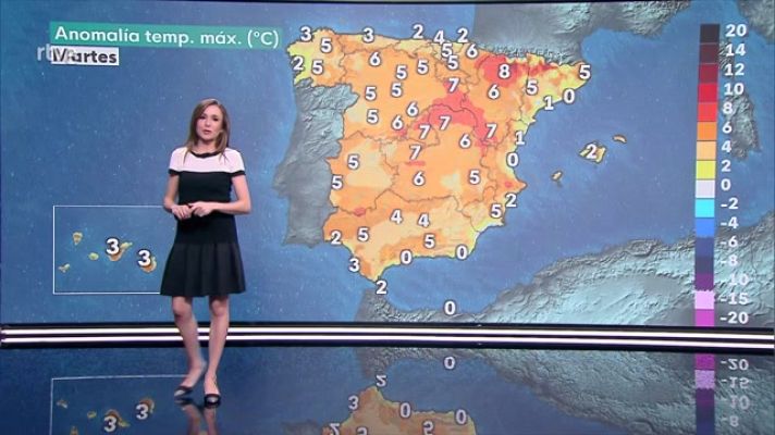 El tiempo - Intervalos nubosos aumentando a nuboso o cubierto en la mitad noroeste de Galicia