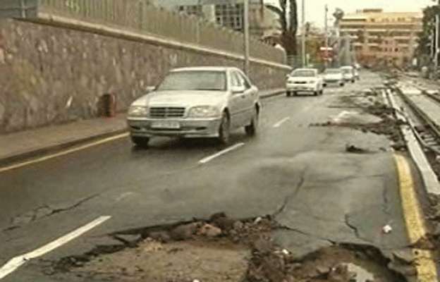 España Directo - Tromba tropical en Tenerife