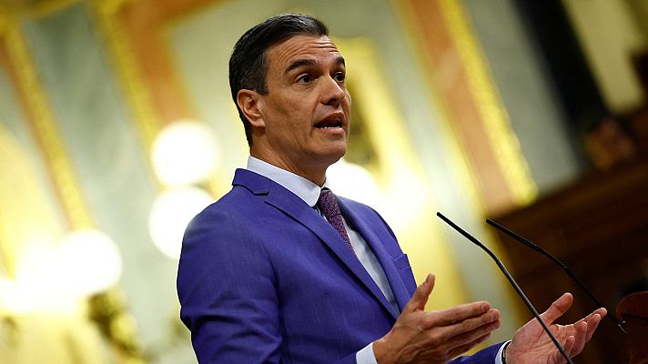 Moción de censura | Sánchez acusa a Tamames de \"blanquear\" a Vox - Informativo 24h | Ver