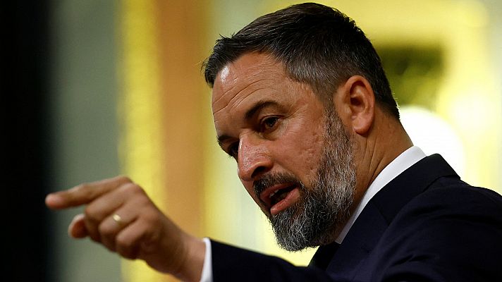 Abascal acusa a Sánchez de "propagar mentiras"