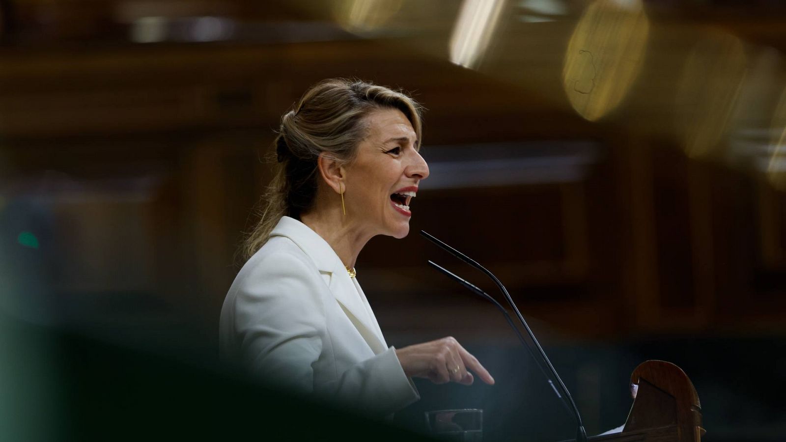 Moción de censura: Yolanda Díaz en la moción de censura - La tarde en 24h | Ver