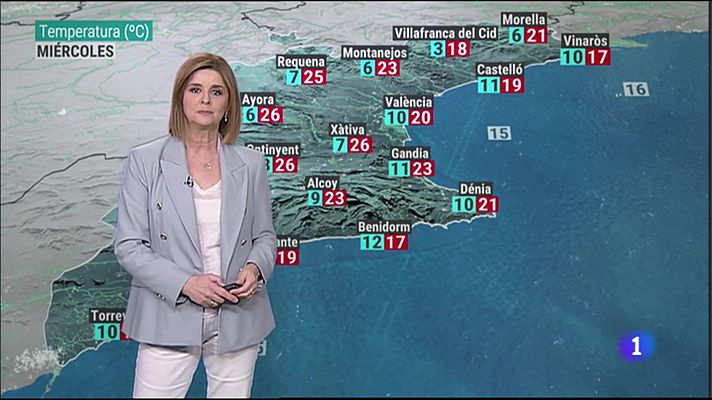 El tiempo en la Comunitat Valenciana 21/03/23