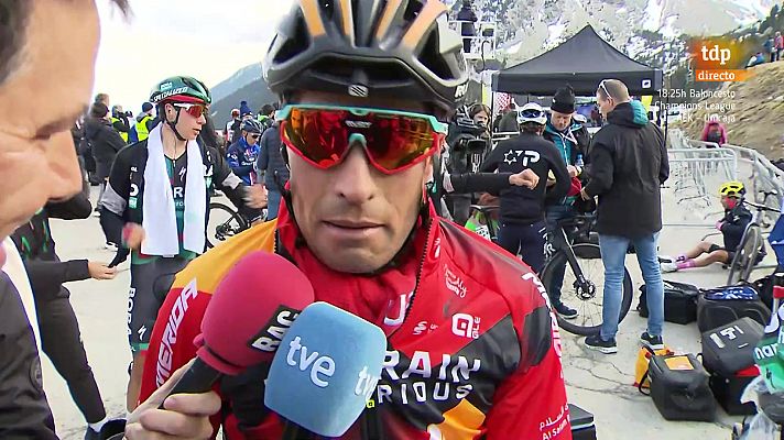 Ciclismo - Mikel Landa: "En la subida he sufrido bastante. No encontraba el ritmo"