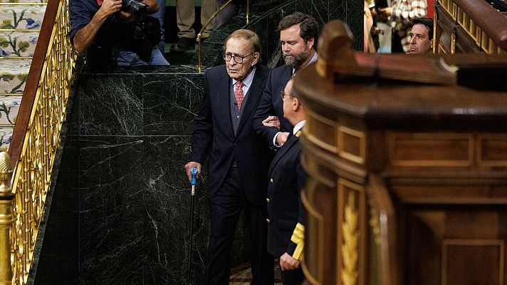 Los gestos de la primera jornada de la moción de censura