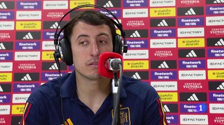 Telediario 1 - Oyarzabal: "Los que hemos coincidido con Luis (de la Fuente) sabemos lo que quiere"