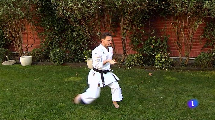 Telediario 1 - Damián Quintero busca ganar su séptimo campeonato de Europa de kárate