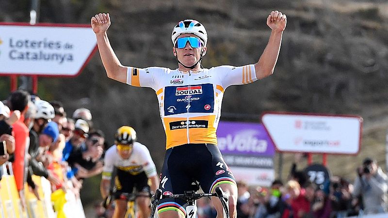 Volta a Catalunya 2023 | Resumen de la etapa 3: Evenepoel vence a Roglic en La Molina -- ver ahora