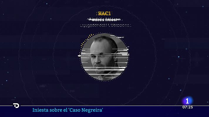 Telediario Matinal - Iniesta: "Estoy totalmente convencido de que no se ha comprado a ningún árbitro"