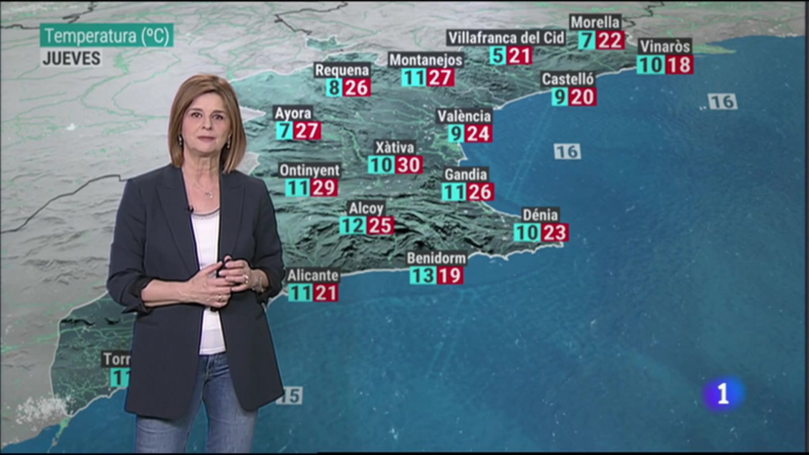 El tiempo en la Comunitat Valenciana 22/03/23