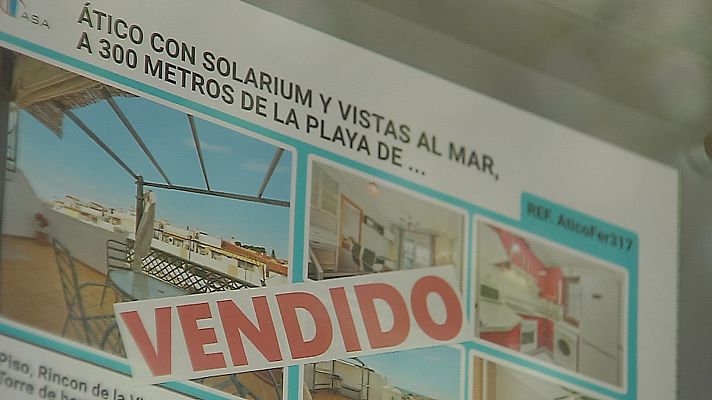 El mercado inmobiliario, por las nubes