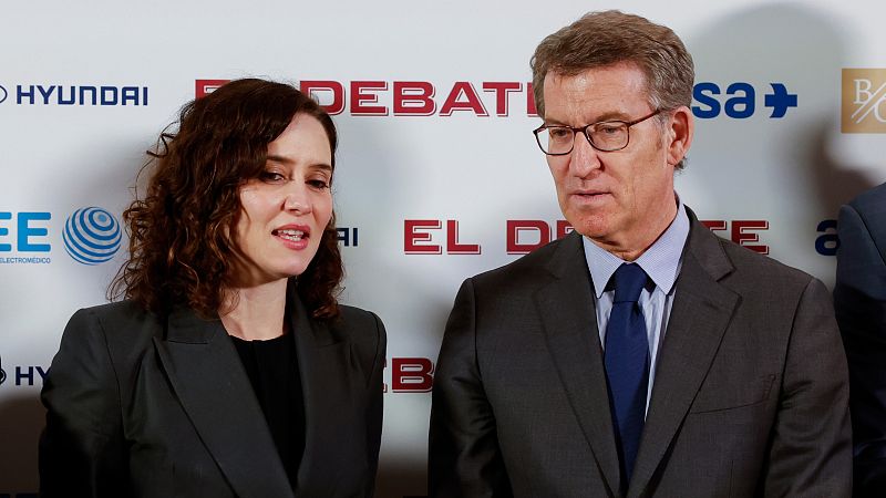 Feijóo y Ayuso 'rompen' con Vox tras la moción de censura: "Cada uno que siga su camino" 