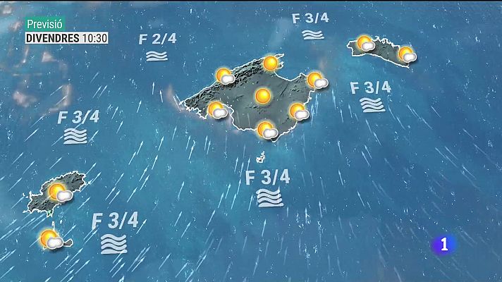 Informatiu Balear - El temps a les Illes Balears - 23/03/23