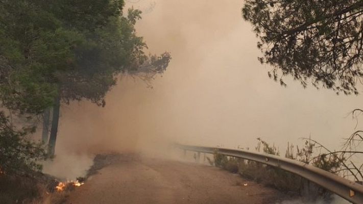 Telediario 2 - Diez municipios evacuados en Castellón y Teruel