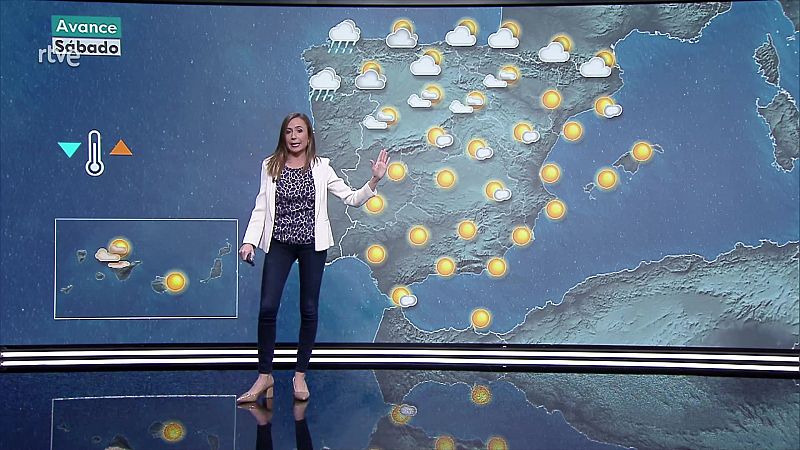 Precipitaciones persistentes en el oeste de Galicia - ver ahora