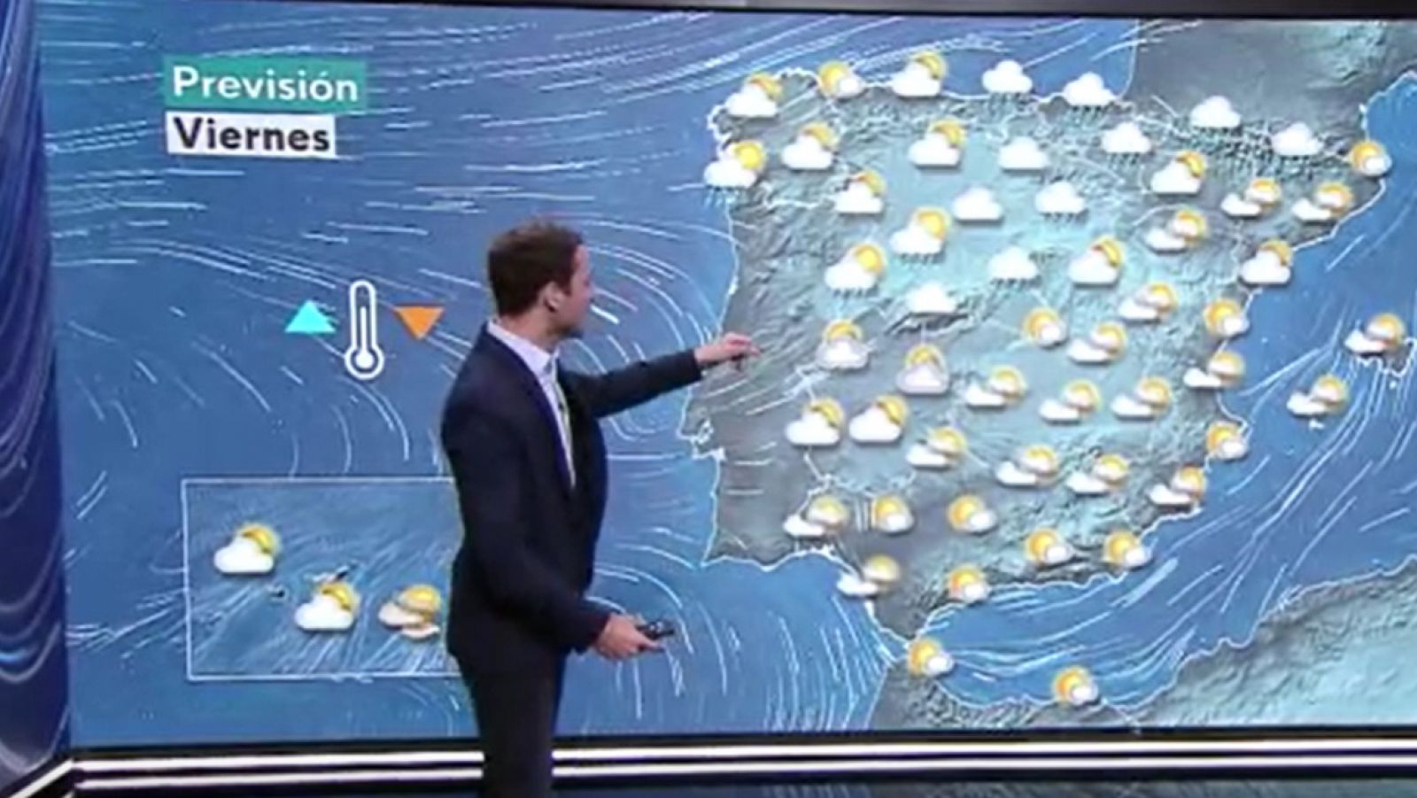 El tiempo: Chubascos en el tercio noroeste peninsular y Pirineo | RTVE Play