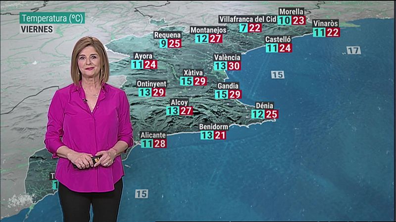 El tiempo en la Comunitat Valenciana 24/03/23 ver ahora