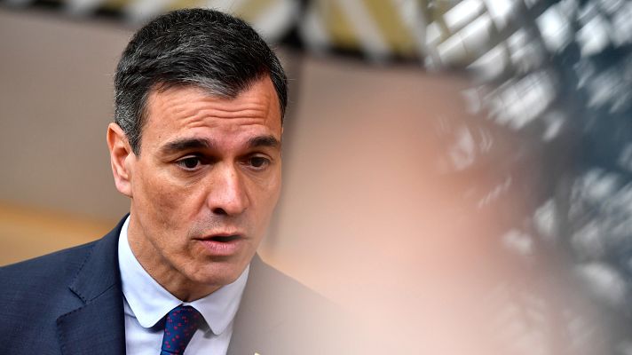 Informativo 24h - Sánchez dice que Feijóo "supera" a Casado en su "deslealtad con España" por criticar en Bruselas la reforma de pensiones